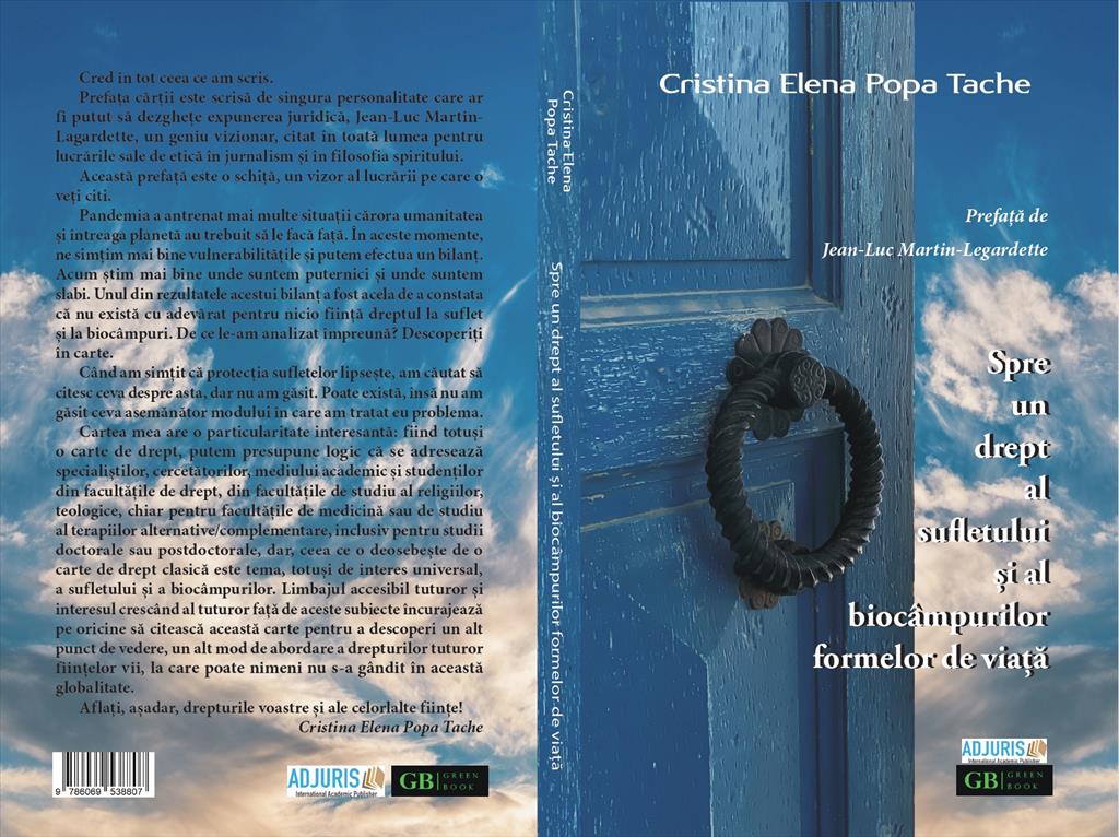  Spre un drept al sufletului și al biocâmpurilor formelor de viață - Cristina Popa Tache 1